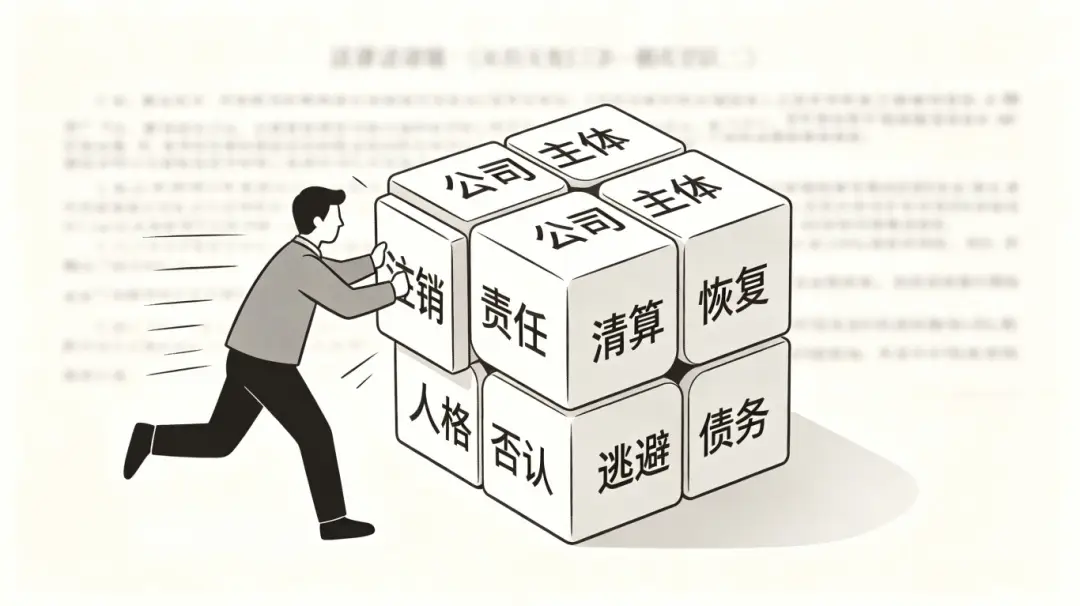 公司注銷后又恢復登記，公司債務股東能否免責？